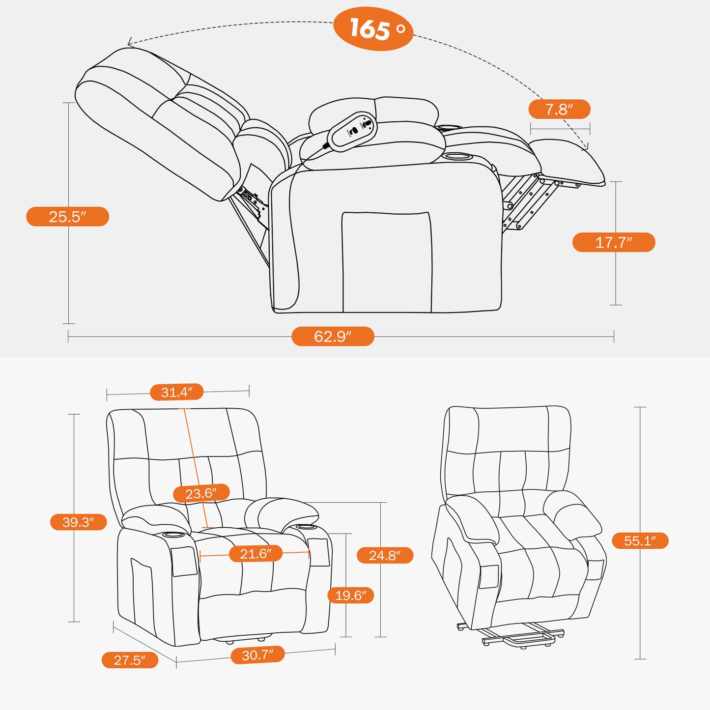 Single Lazy Sofa