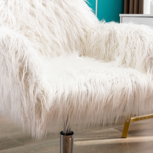 Modern Faux Fur Home Office Chairs